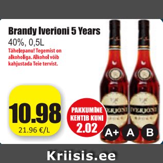 Allahindlus - Brandy Iverioni 5 Years