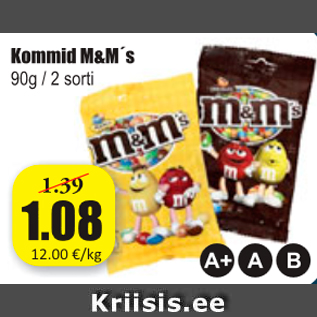 Allahindlus - Kommid M&M´s