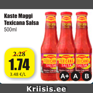 Allahindlus - Kaste Maggi Texicana Salsa 500 ml