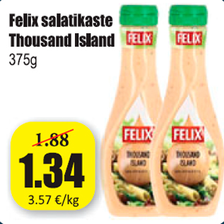 Allahindlus - Felix salatikaste Thousand Island 375 g