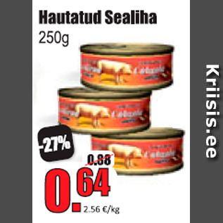 Allahindlus - Hautatud Sealiha 250 g