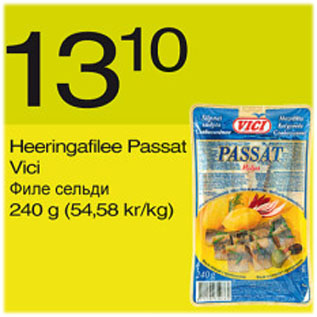 Allahindlus - Heeringafilee Passat Vici, 240 g