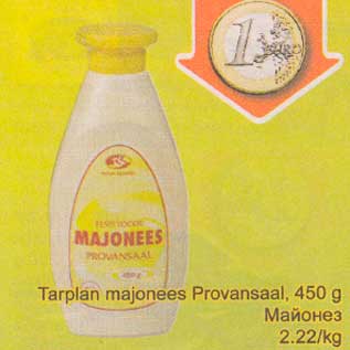 Allahindlus - Tarplan majonees Provansaal, 450 g