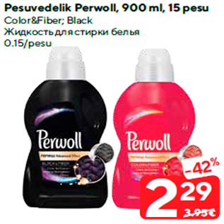 Allahindlus - Pesuvedelik Perwoll, 900 ml, 15 pesu