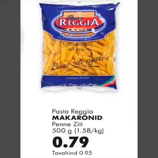 Allahindlus - Pasta Reggia Makaronid