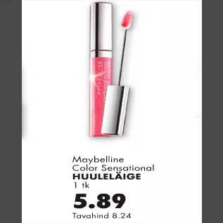 Allahindlus - Maybelline Color Sensational Huuleläige