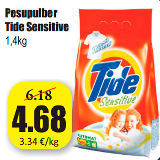 Allahindlus - Pesupulber Tide Sensitive 1,4kg