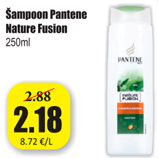 Allahindlus - Šampoon Pantene Nature Fusion 250 ml