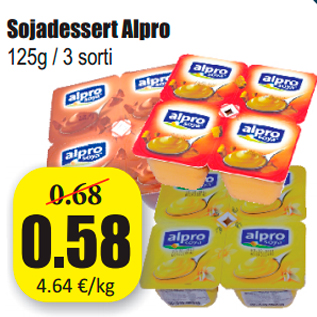 Allahindlus - Sojadessert Alpro