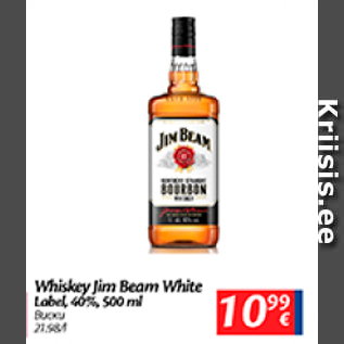 Allahindlus - Whisky Jim Beam White Label