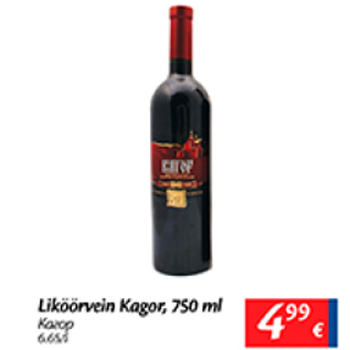 Allahindlus - Liköörvein Kagor, 750 ml