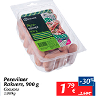 Allahindlus - Pereviiner Rakvere, 900 g