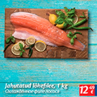 Allahindlus - Jahutatud lõhefilee, 1 kg