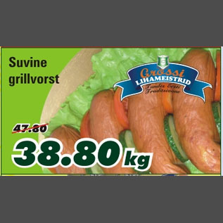 Allahindlus - Suvine grillvorst