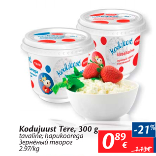 Allahindlus - Kodujuust Tere, 300 g