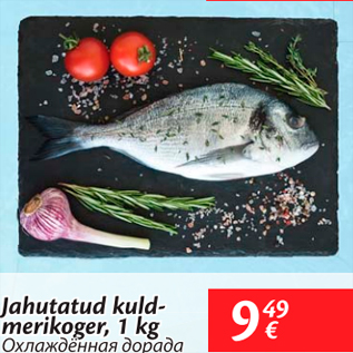 Allahindlus - Jahutatud kuldmarekoger, 1 kg