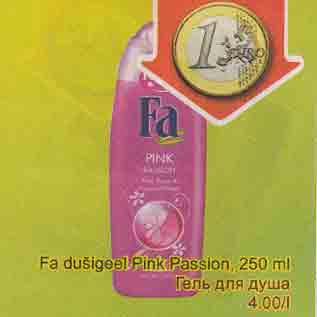 Allahindlus - Fa dušigeel Pink Passion, 250 ml