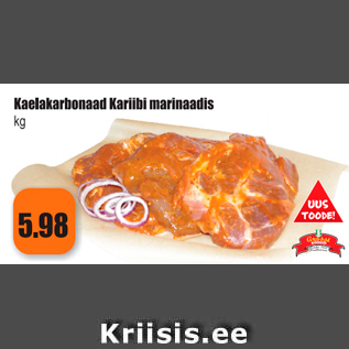 Allahindlus - Kalakarbonaad Kariibi marinaadis kg