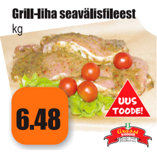 Allahindlus - Grill-liha seavälisfileest kg