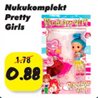 Allahindlus - Nukukomplekt Pretty Girls