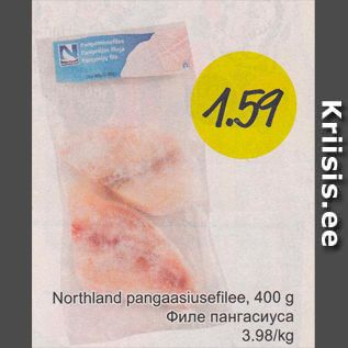 Allahindlus - Northland pangasiusefilee, 400 g