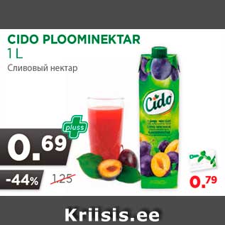 Allahindlus - CIDO PLOOMINEKTAR 1 L