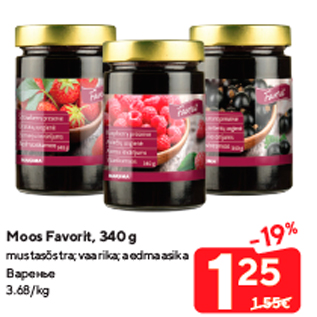 Allahindlus - Moos Favorit, 340 g