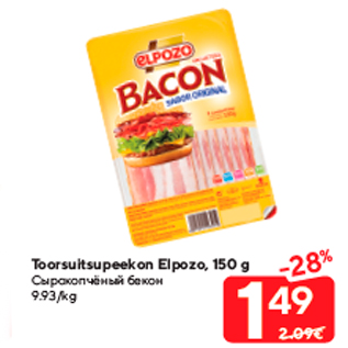 Allahindlus - Toorsuitsupeekon Elpozo, 150 g