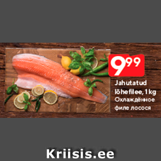 Allahindlus - Jahutatud lõhefilee, 1 kg