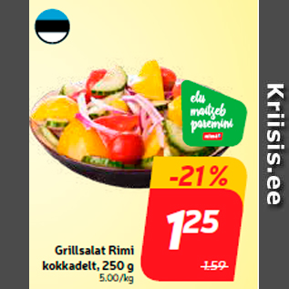 Allahindlus - Grillsalat Rimi kokkadelt, 250 g