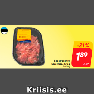 Allahindlus - Sea strogonov Saaremaa, 270 g