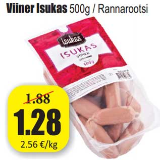 Allahindlus - Viiner Isukas 500g / Rannarootsi