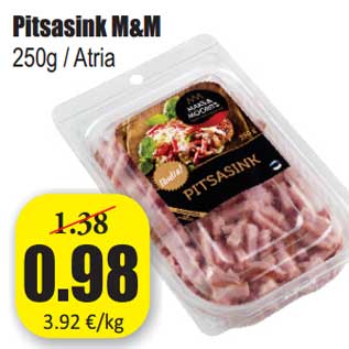 Allahindlus - Pitsasink M&M 250g / Atria