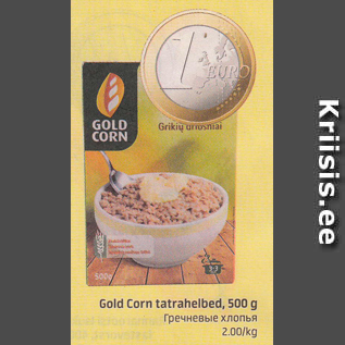 Allahindlus - Gold Corn tatrahelbed, 500 g