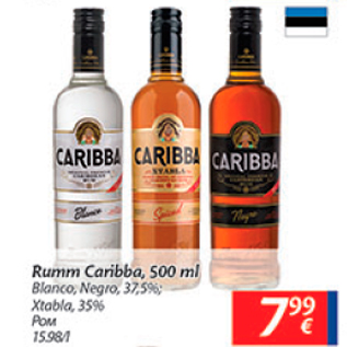 Allahindlus - Rumm Caribba, 500 ml