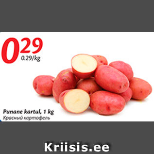 Allahindlus - Punane kartul, 1 kg