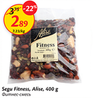 Allahindlus - Segu Fitness, Alise, 400 g