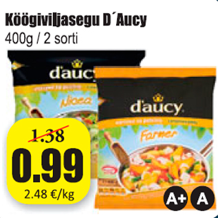 Allahindlus - Köögiviljasegu D´Aucy