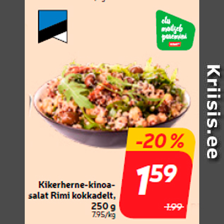 Allahindlus - Kikerherne-kinoasalat Rimi kokkadelt, 250 g