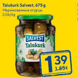 Allahindlus - Talukurk Salvest, 675 g