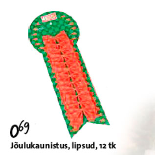 Allahindlus - Jõulukaunistus,lipsud