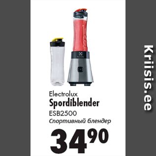 Allahindlus - Electrolux Spordiblender