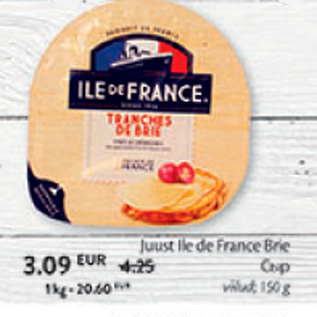 Allahindlus - Juust Ile de France Brie