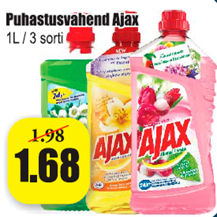 Allahindlus - Puhastusvahend Ajax