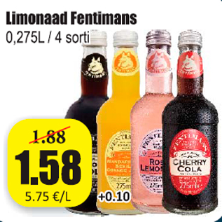 Allahindlus - Limonaad Fentimans