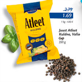 Allahindlus - Juust Atleet Kuldne, Valio, 350 g