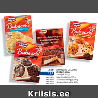 Allahindlus - Keeksijahu Dr. Oetker