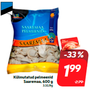 Allahindlus - Külmutatud pelmeenid Saaremaa, 600 g