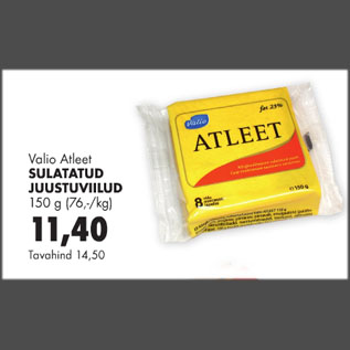 Allahindlus - Valio Atleet SULATATUD JUUSTUVIILUD