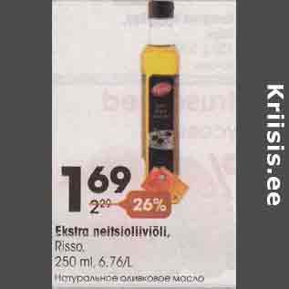 Allahindlus - Ekstra neitsioliiviõli, Risso, 250 ml